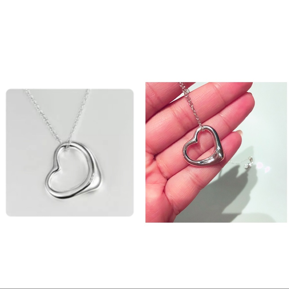 💖Open Heart Pendant & Chain NEW💖